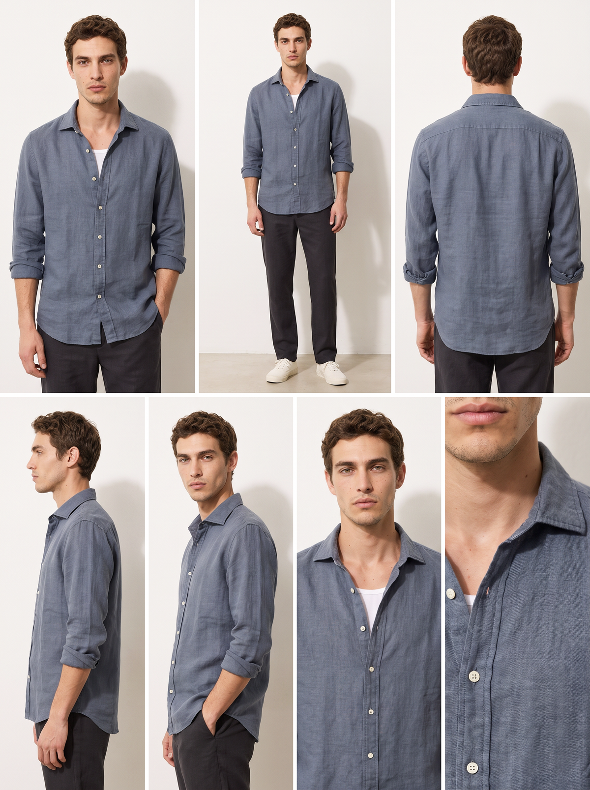 Richmond Shirt Dark Blue