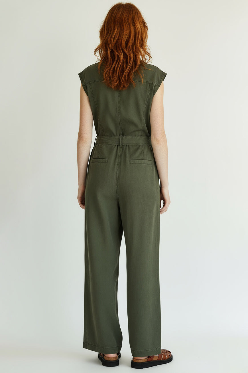 Kiara Romper Olive