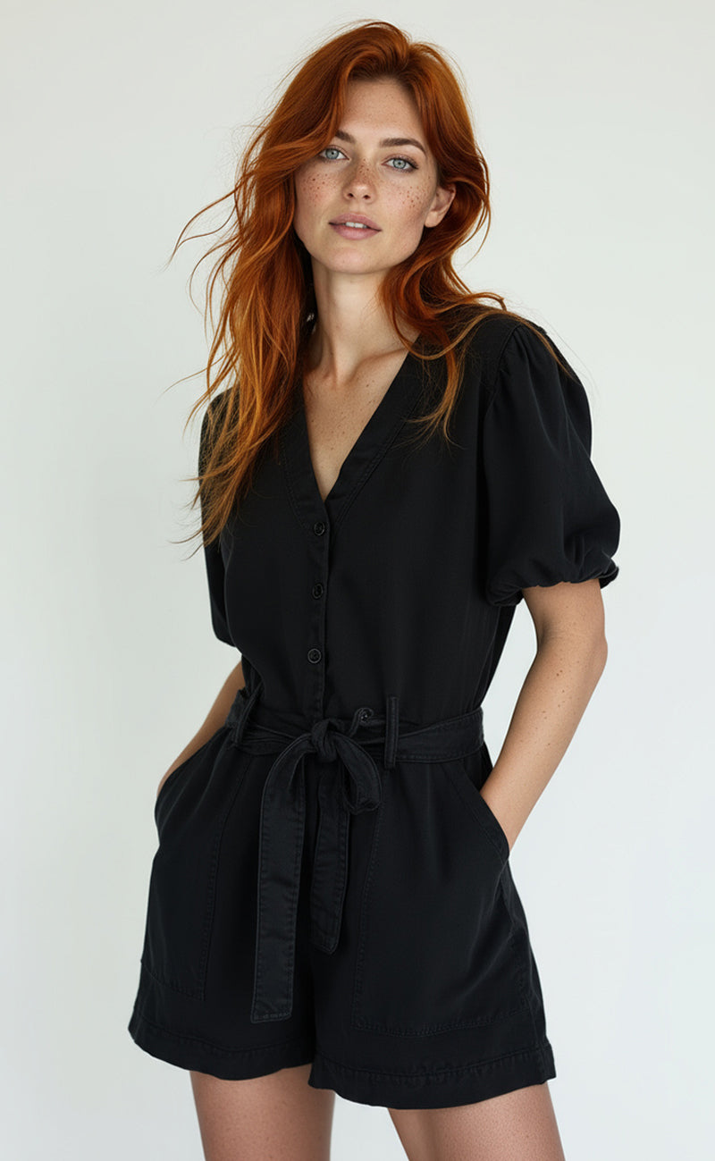 Dean Romper Black