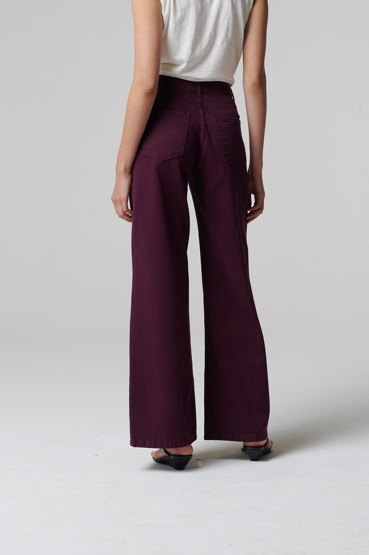 Aerie Jeans Burgundy
