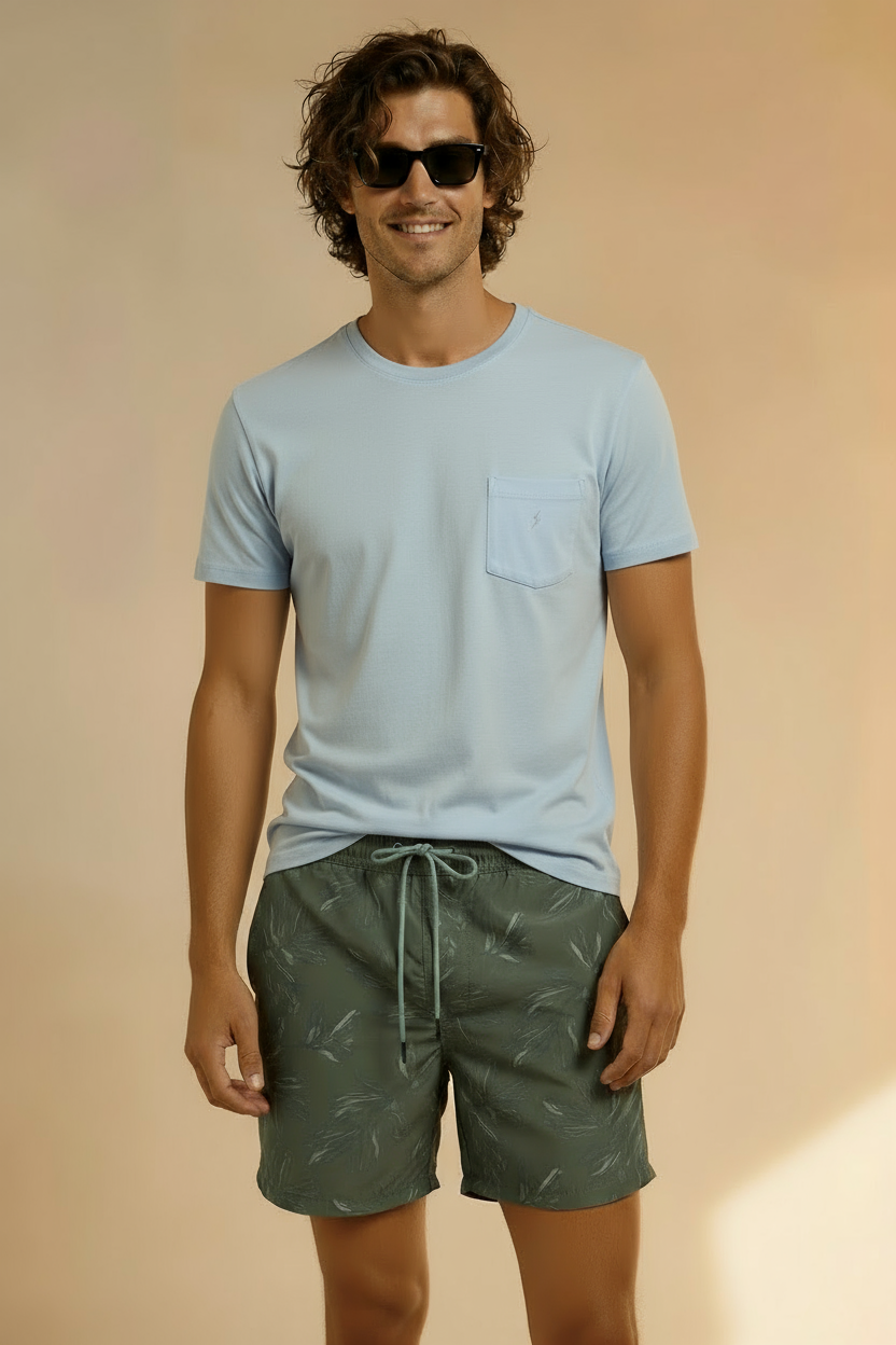 PHILL BOARDSHORT-LEAVES