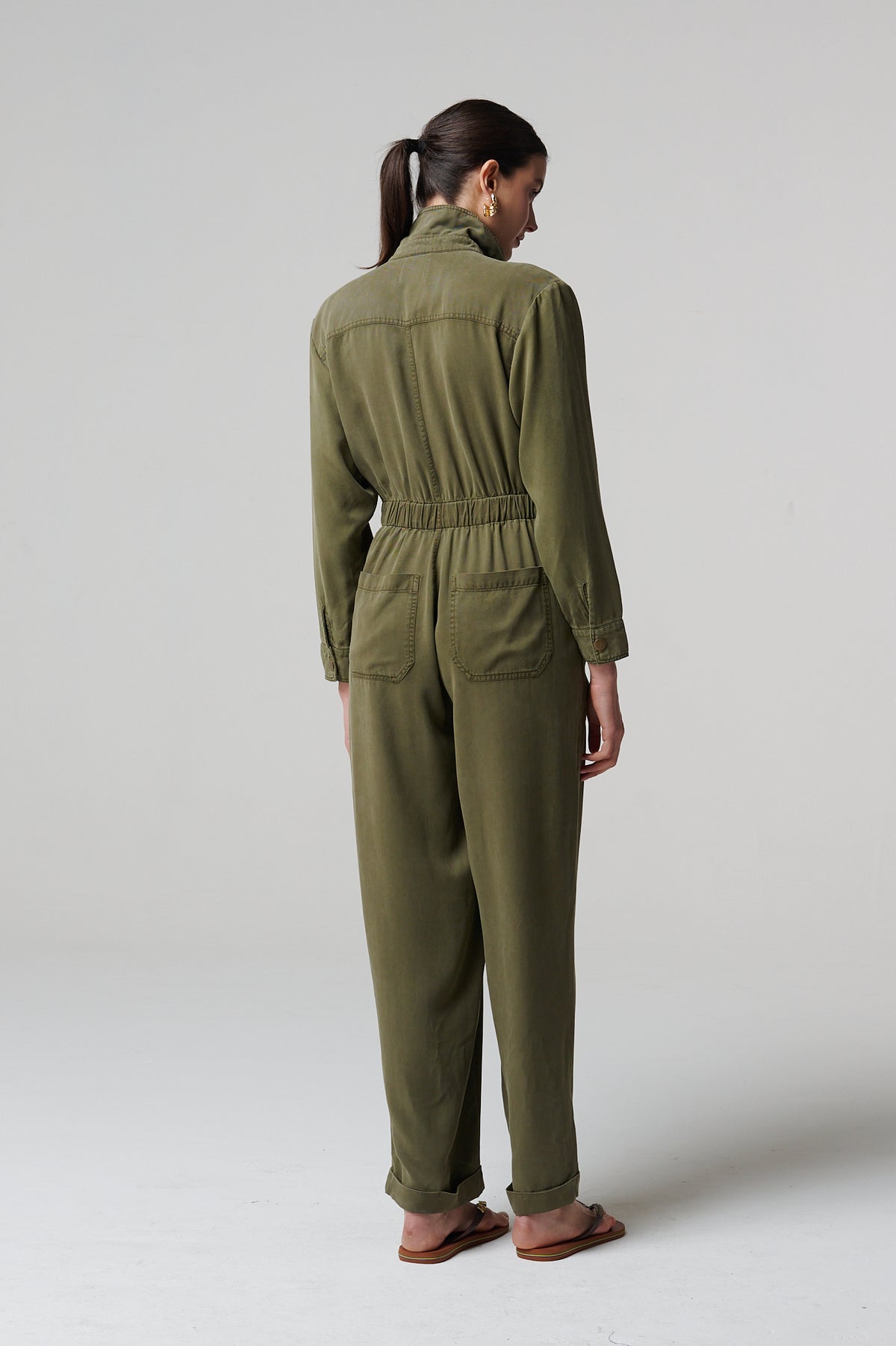 Kaia Romper Olive