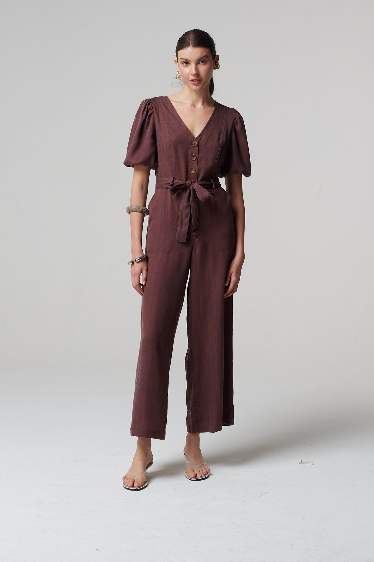 Bowie Romper Stripes