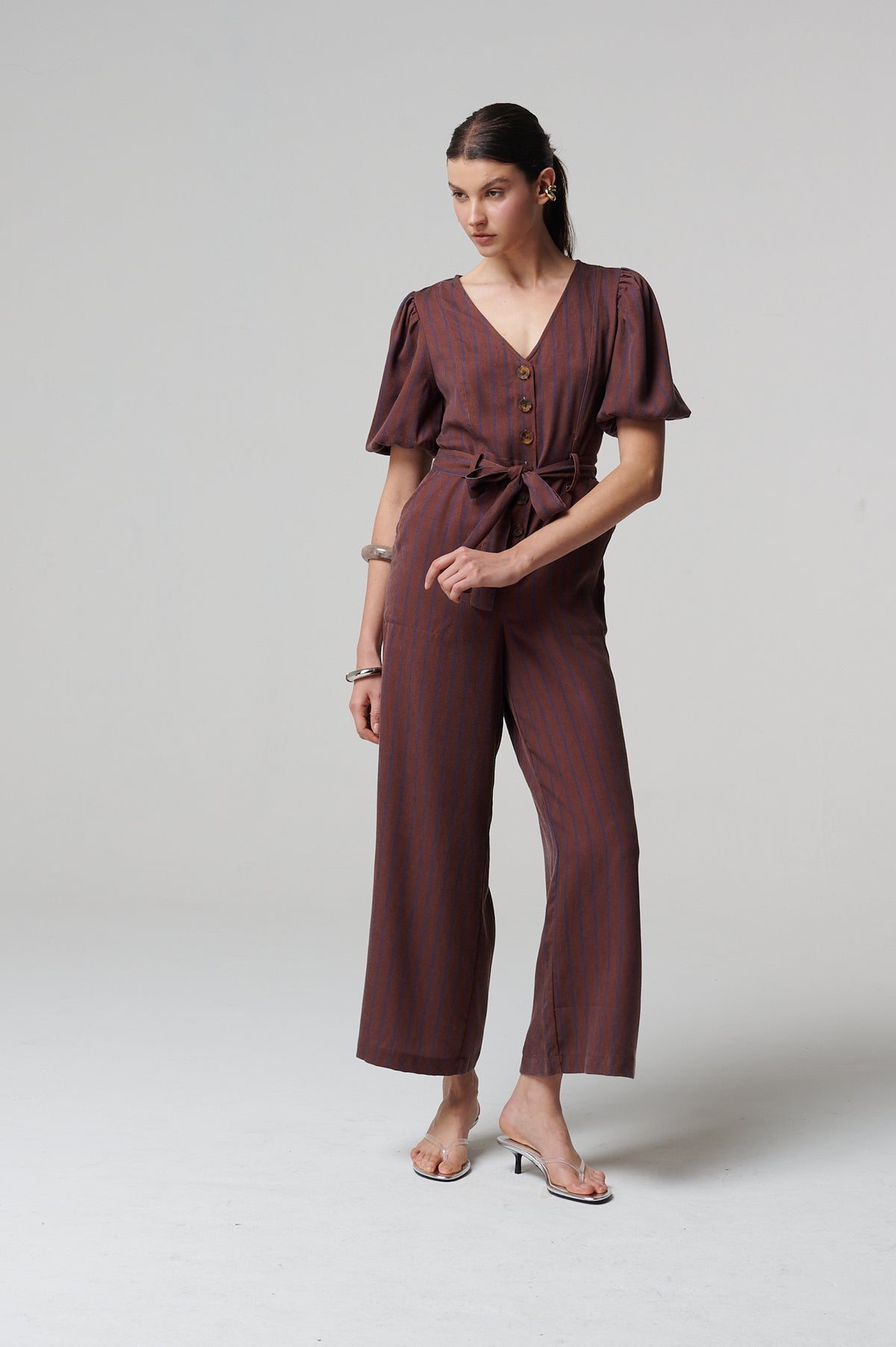 Bowie Romper Stripes