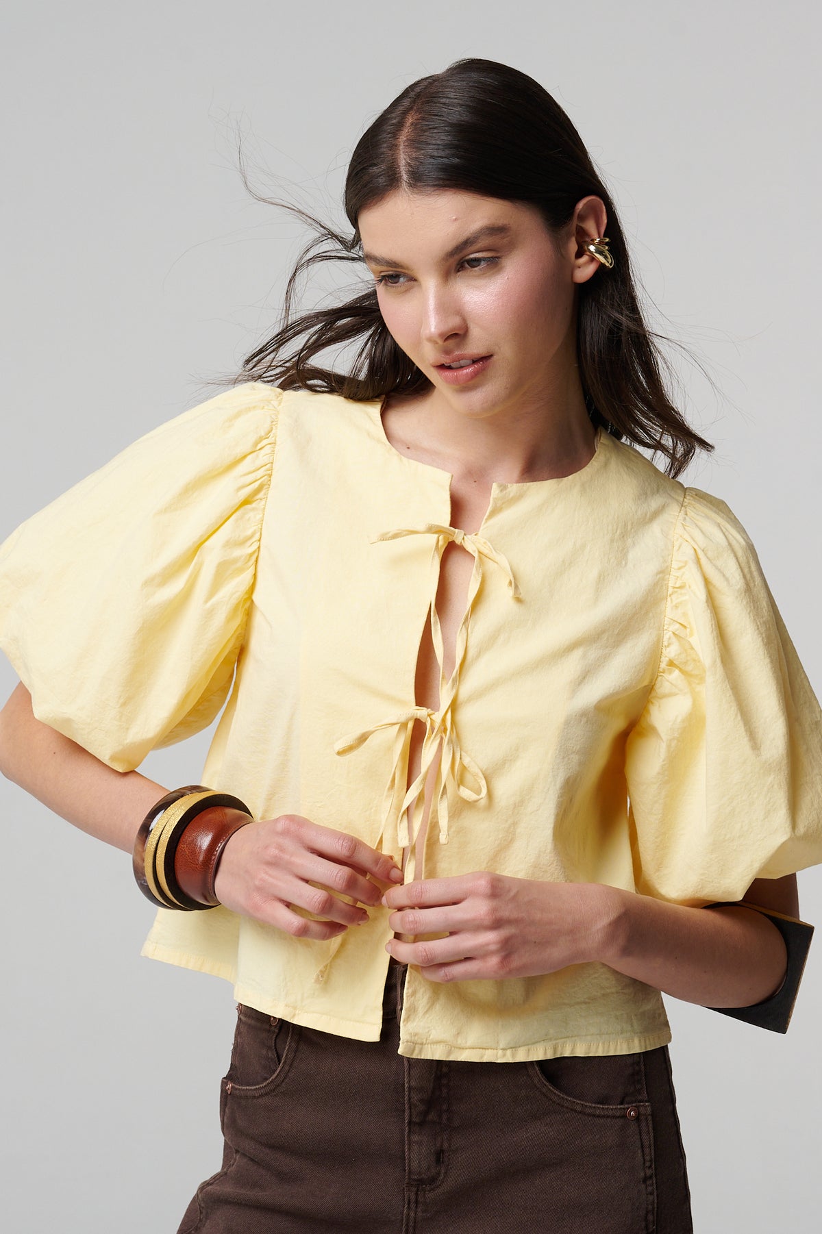 Joane Blouse Yellow