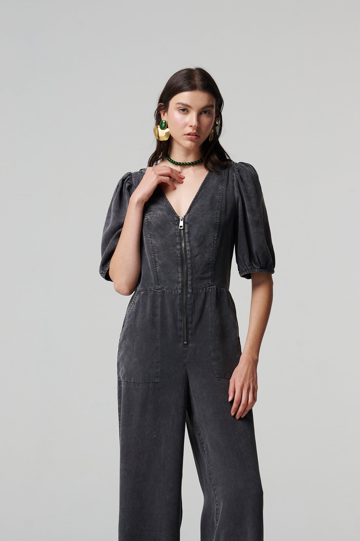 Scarlett Romper Black