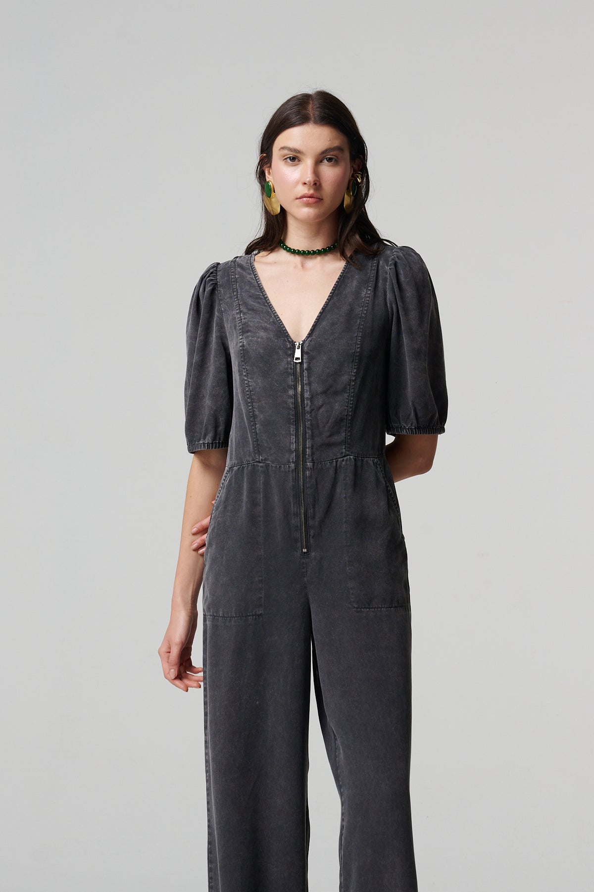 Scarlett Romper Black