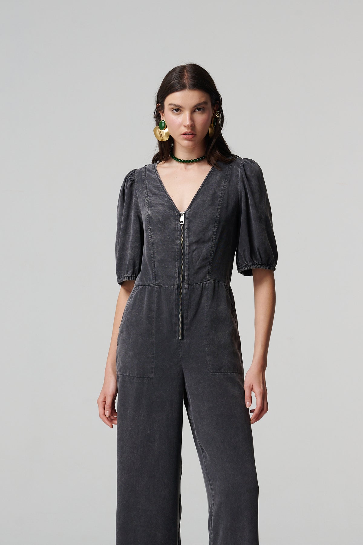 Scarlett Romper Black