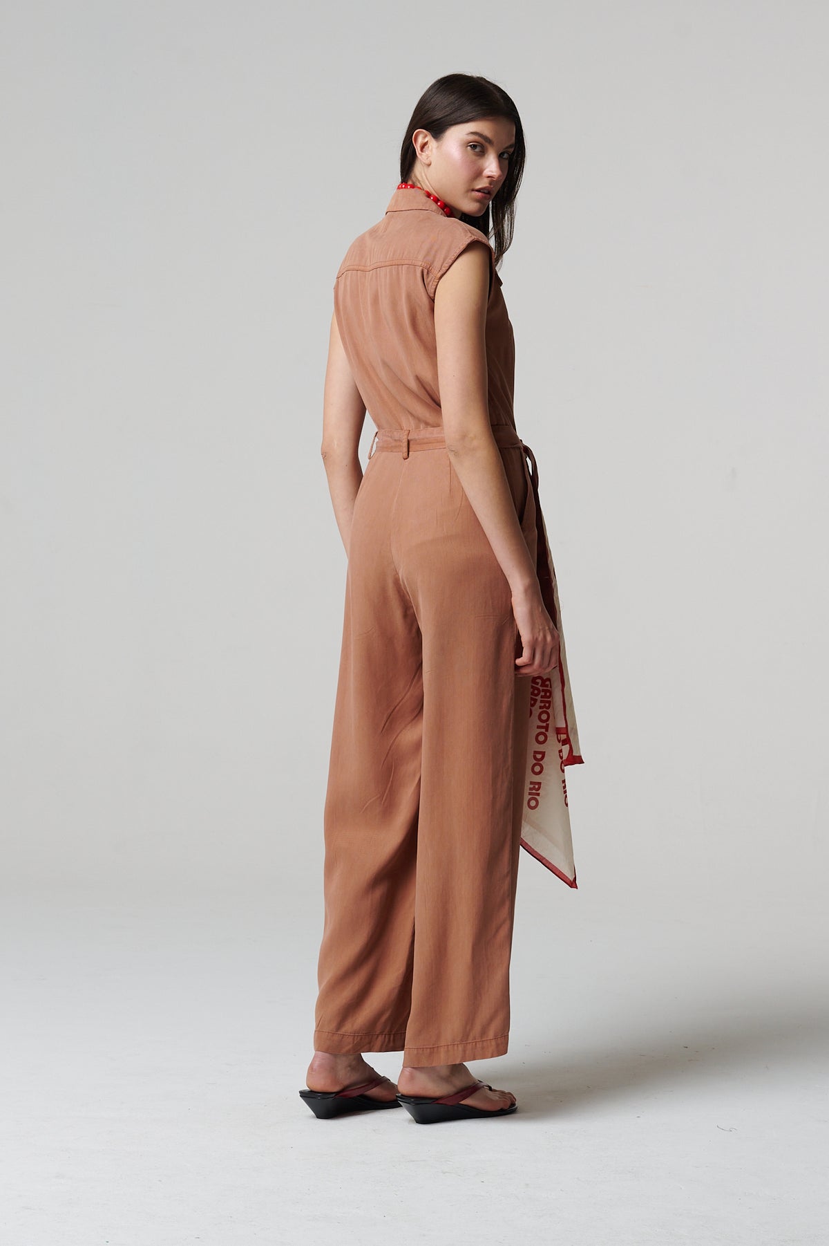 Kiara Romper Terracota