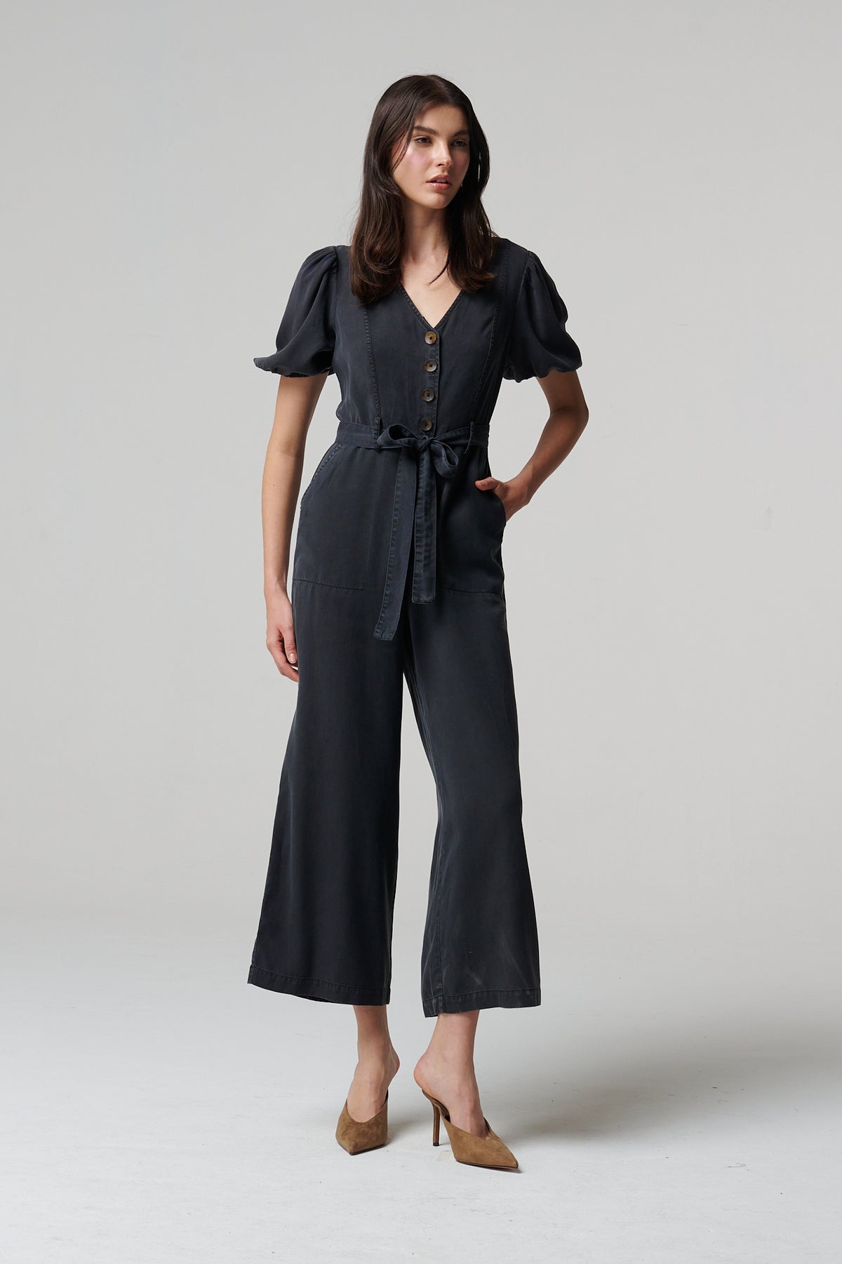 Bowie Romper Black