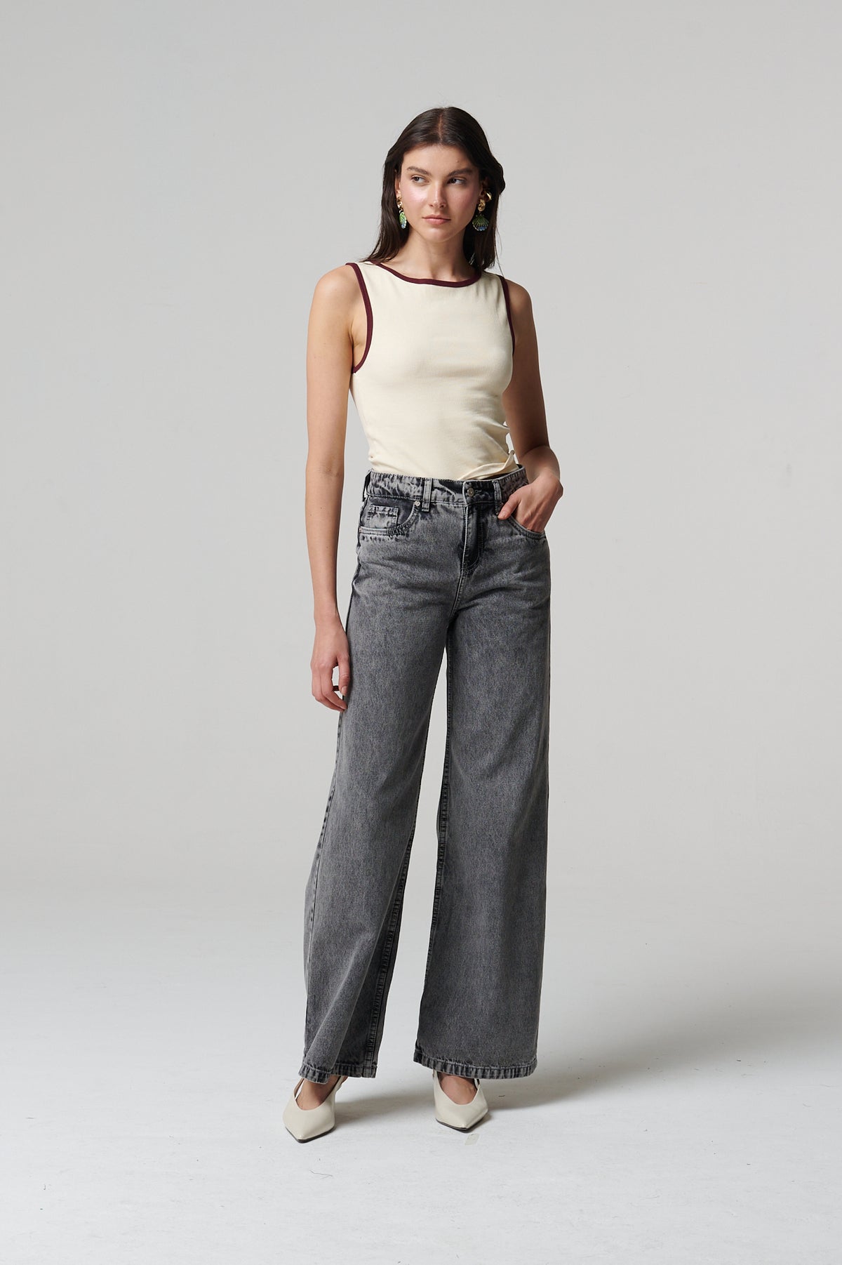 Aerie Jeans Grey