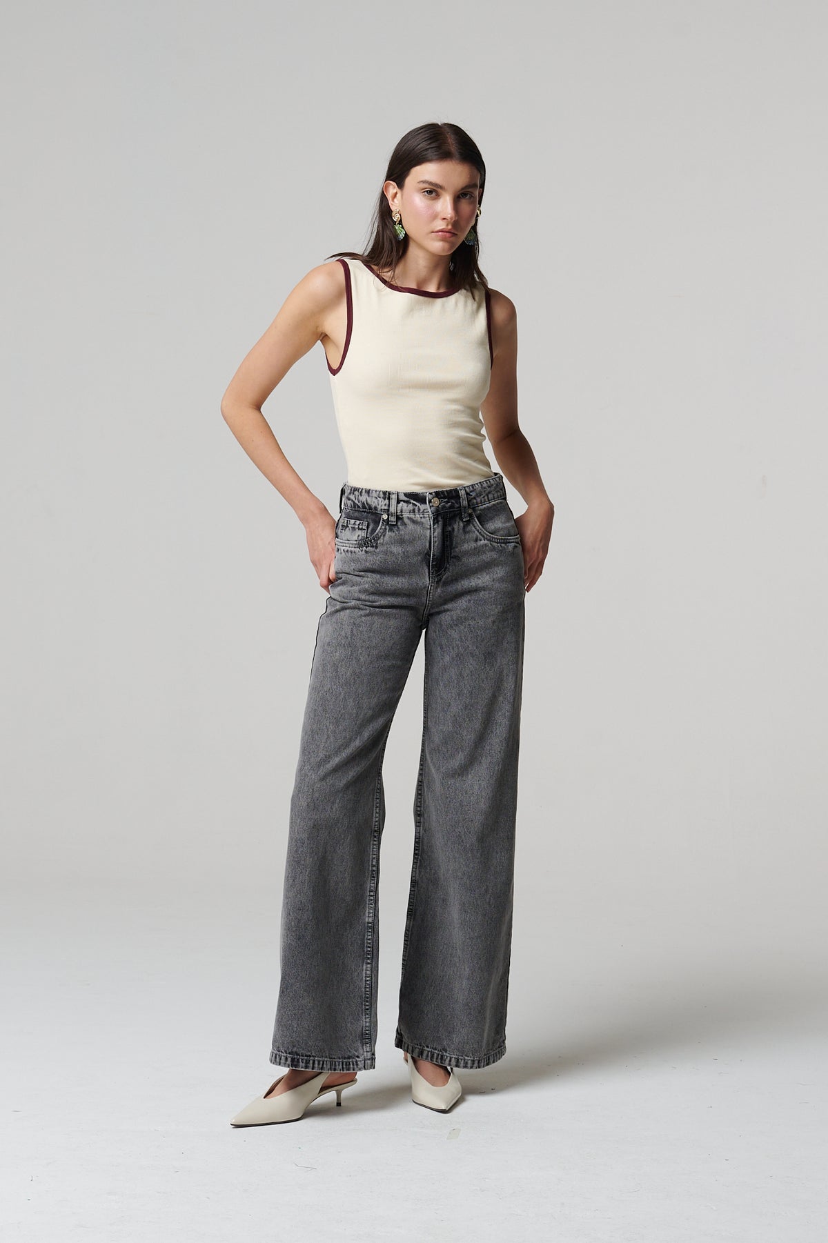Aerie Jeans Grey