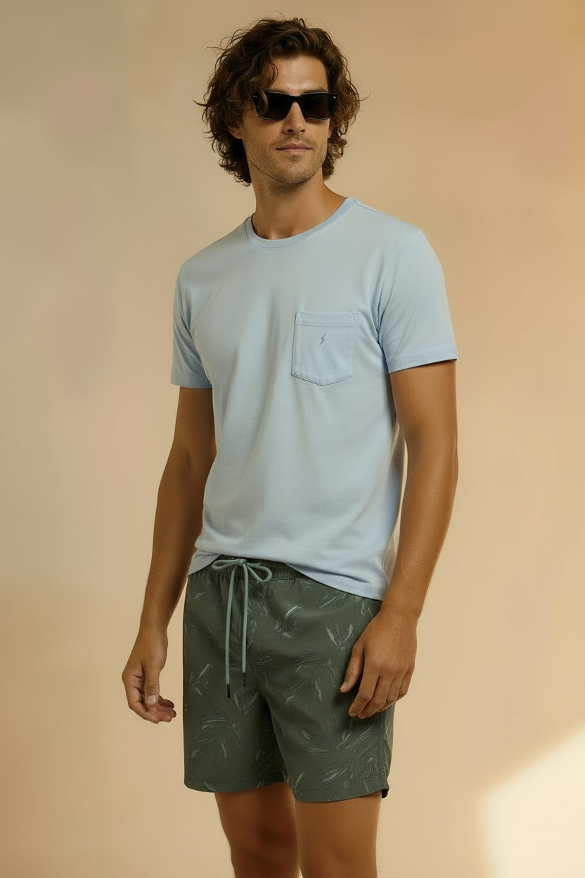 PHILL BOARDSHORT-LEAVES