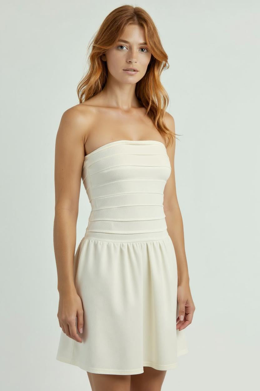 LUISA DRESS OFF WHITE