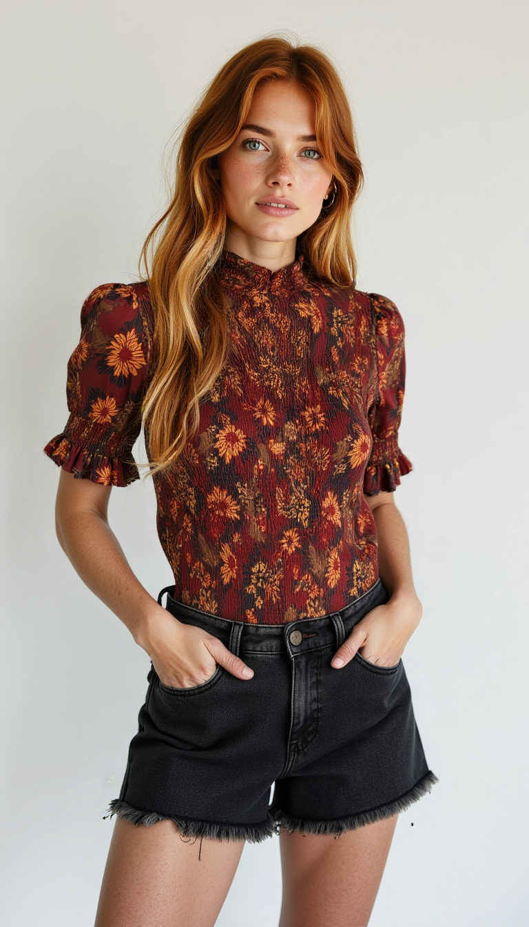 AMBER SHORT BLACK