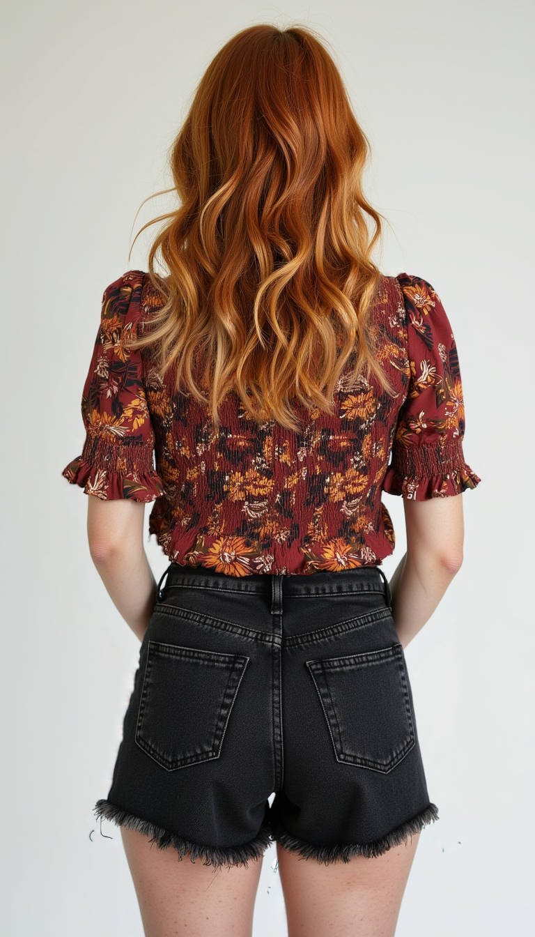 AMBER SHORT BLACK