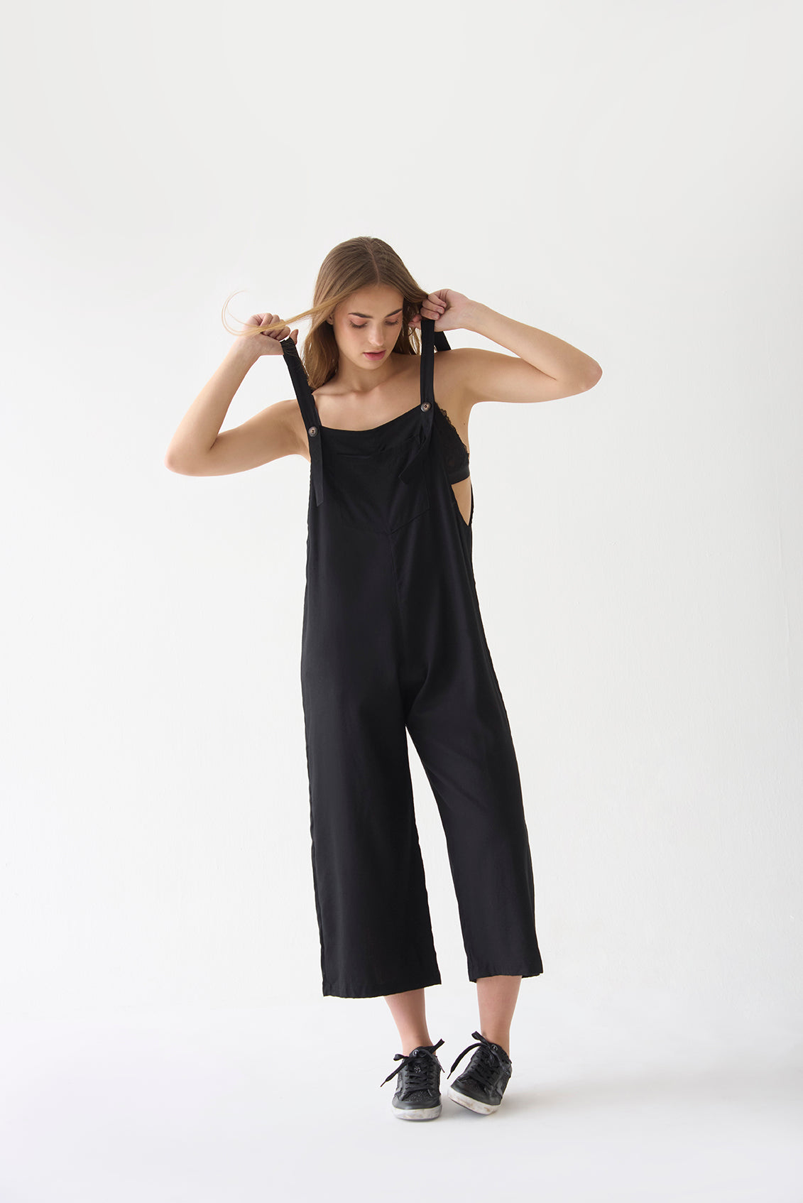 JULIE ROMPER BLACK