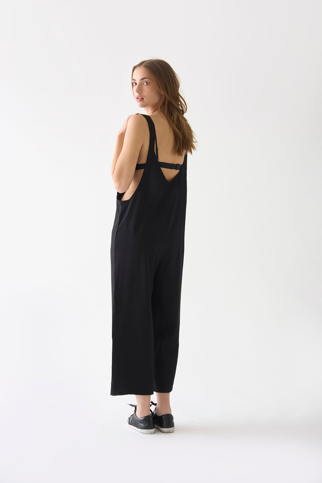 JULIE ROMPER BLACK