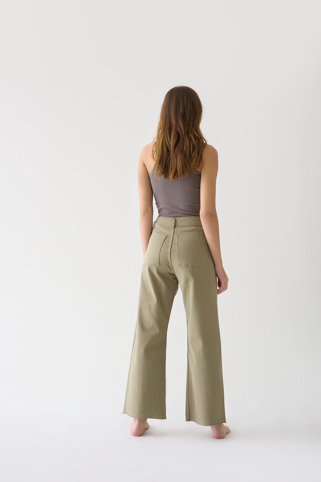 LAUREEN JEANS-OLIVE