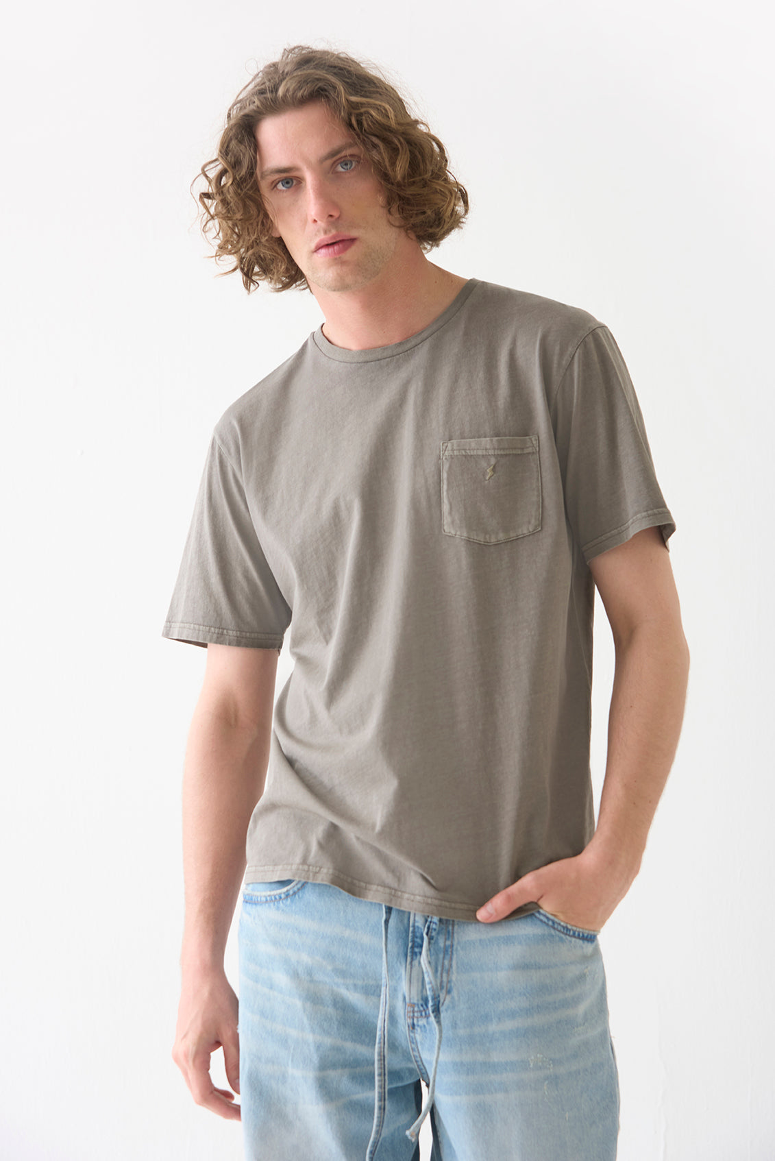 THE POLICE T-SHIRT OLIVE