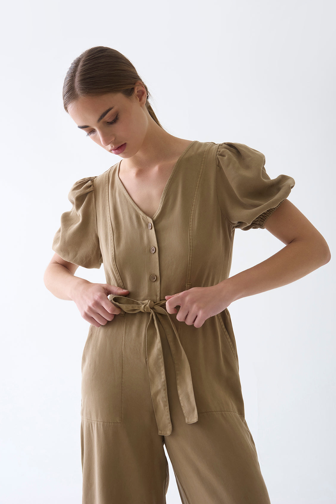 BOWIE ROMPER TAUPE