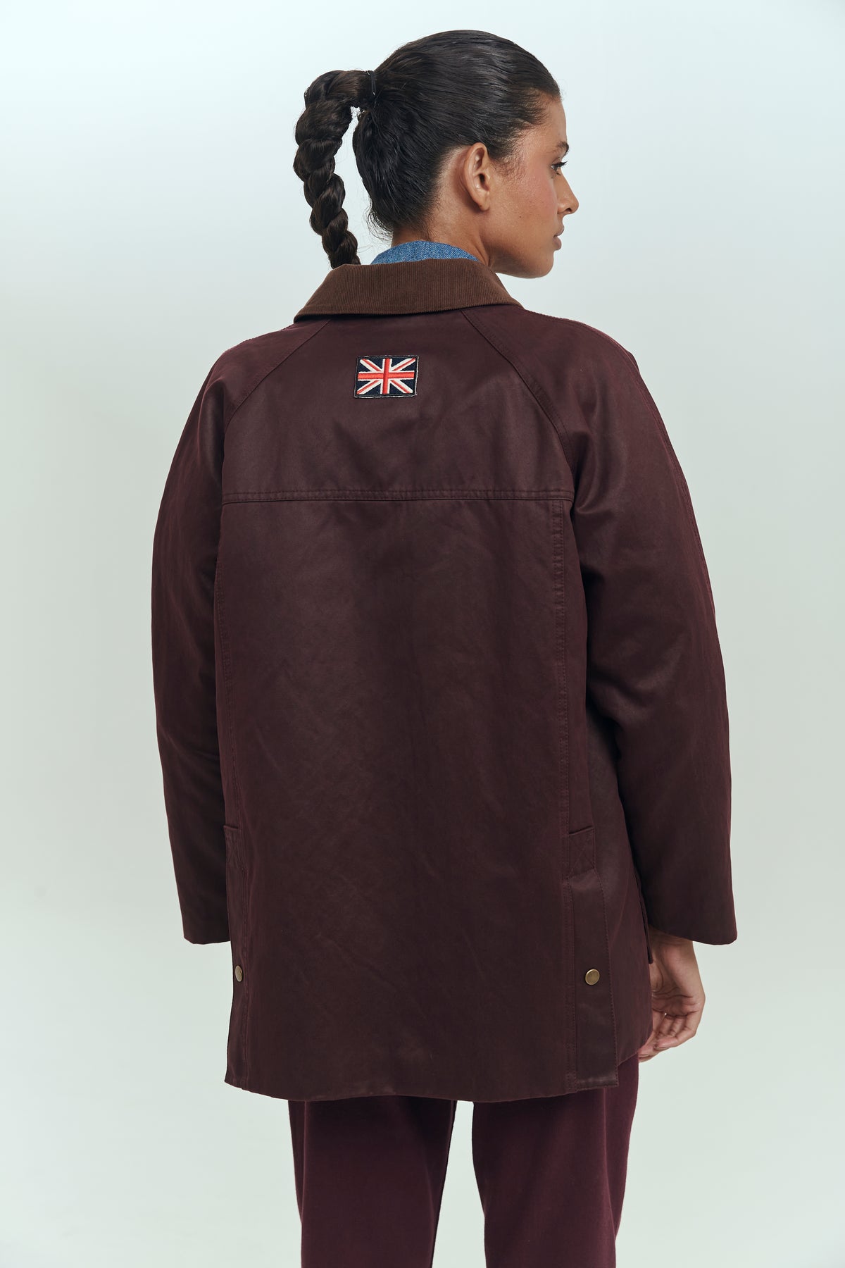 ELTON JACKET BURGUNDY