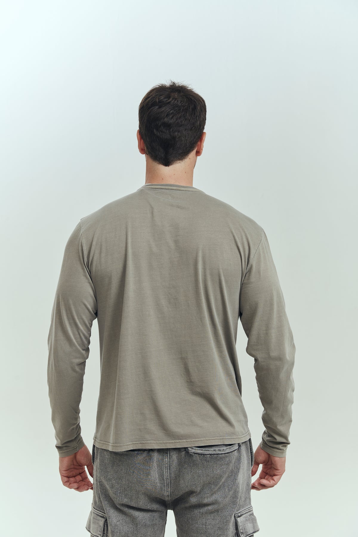 THE POLICE T-SHIRT LONG SLEEVES OLIVE