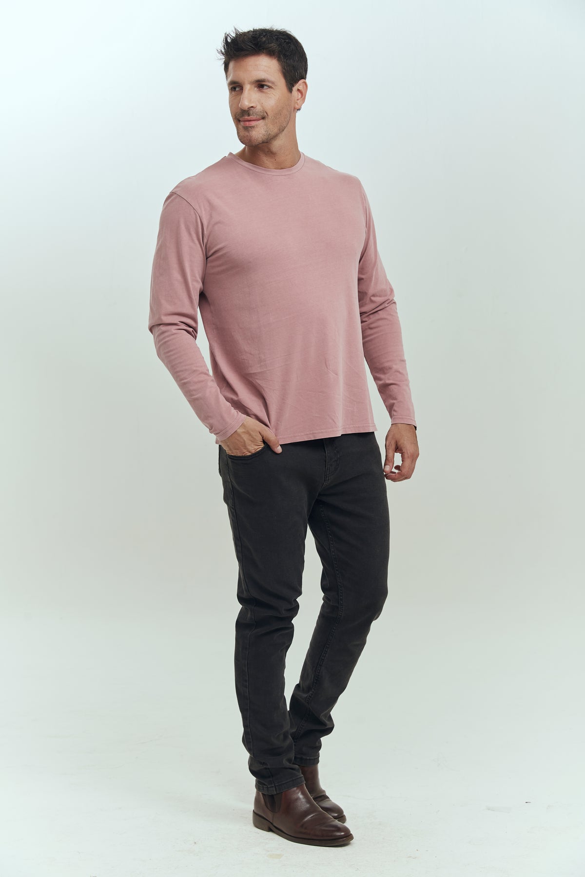 THE POLICE T-SHIRT LONG SLEEVES PINK