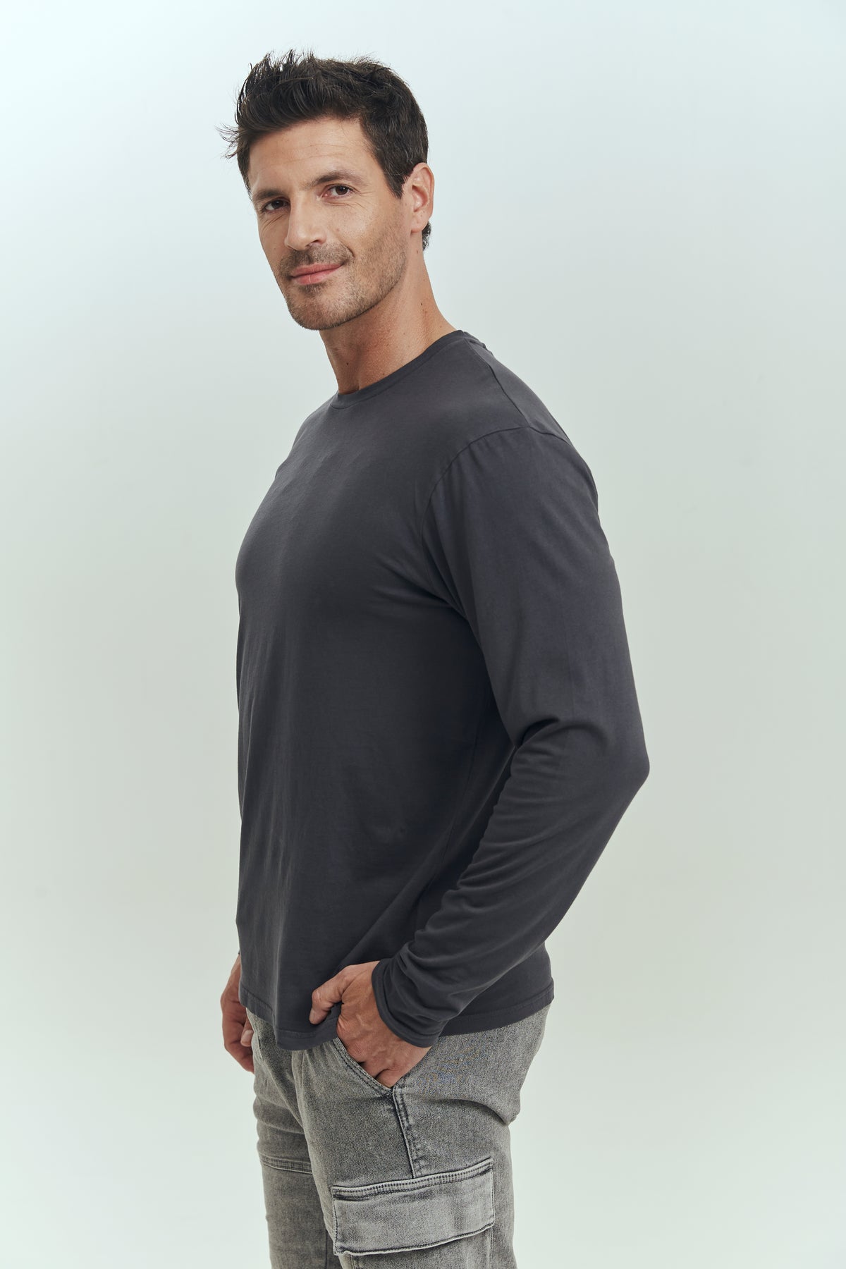 THE POLICE T-SHIRT LONG SLEEVES BLACK