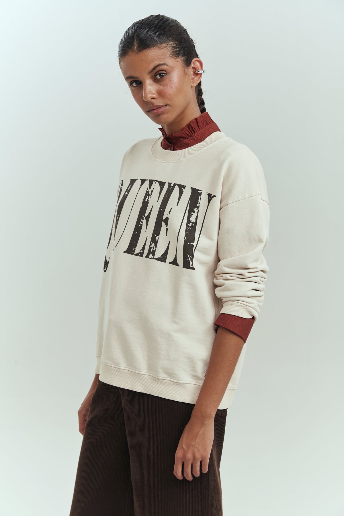 TEXT SWEATSHIRT