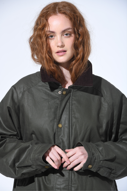ELTON JACKET-FOR HER-OLIVE