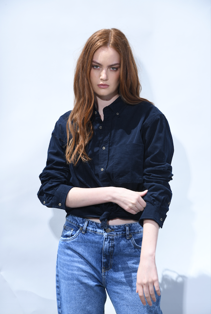 BOB BLOUSE BLUE