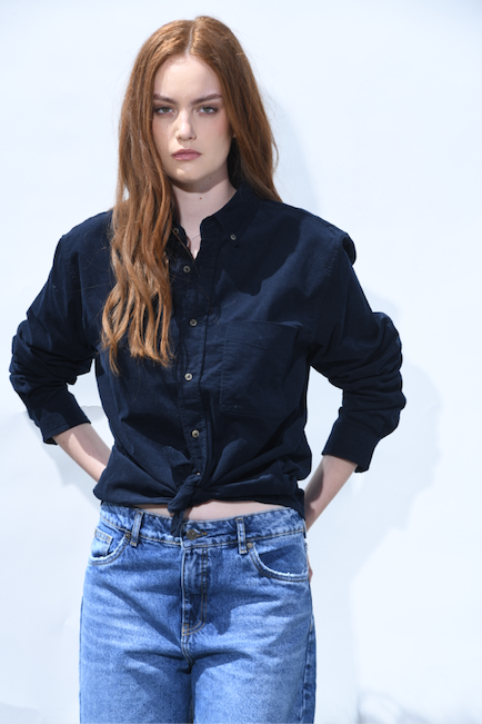 BOB BLOUSE BLUE
