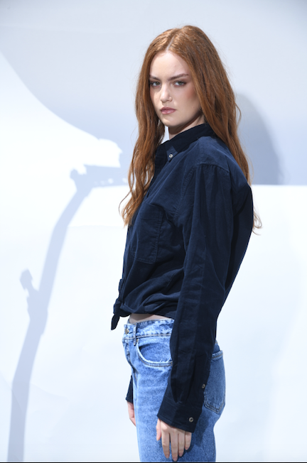 BOB BLOUSE BLUE