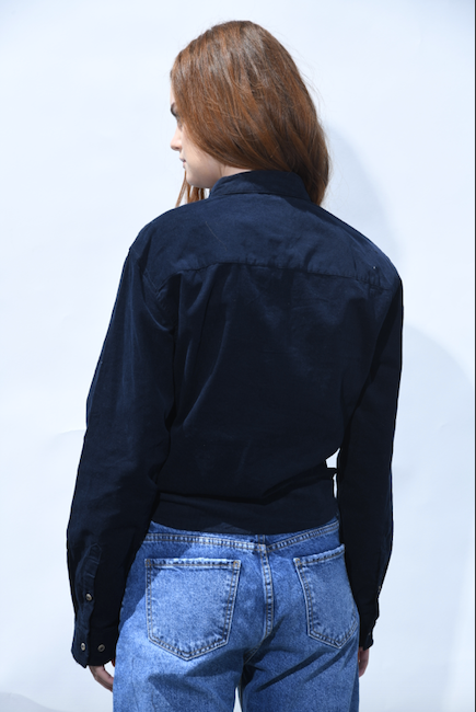 BOB BLOUSE BLUE