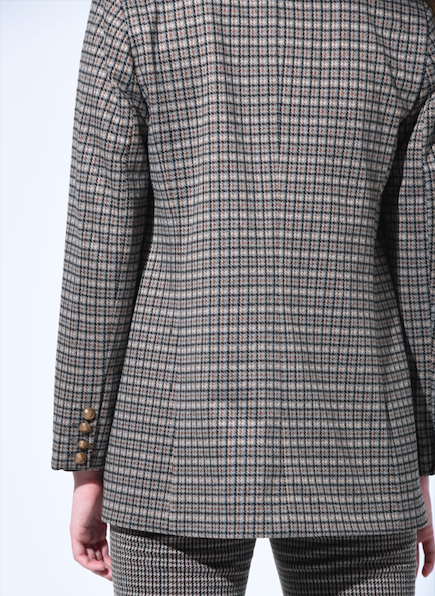 ZOEY BLAZER CHECKS