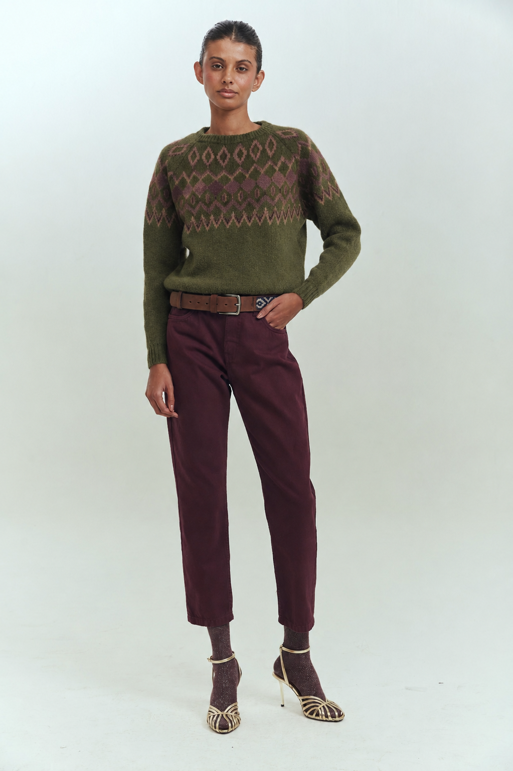 ANNE SWEATER OLIVE