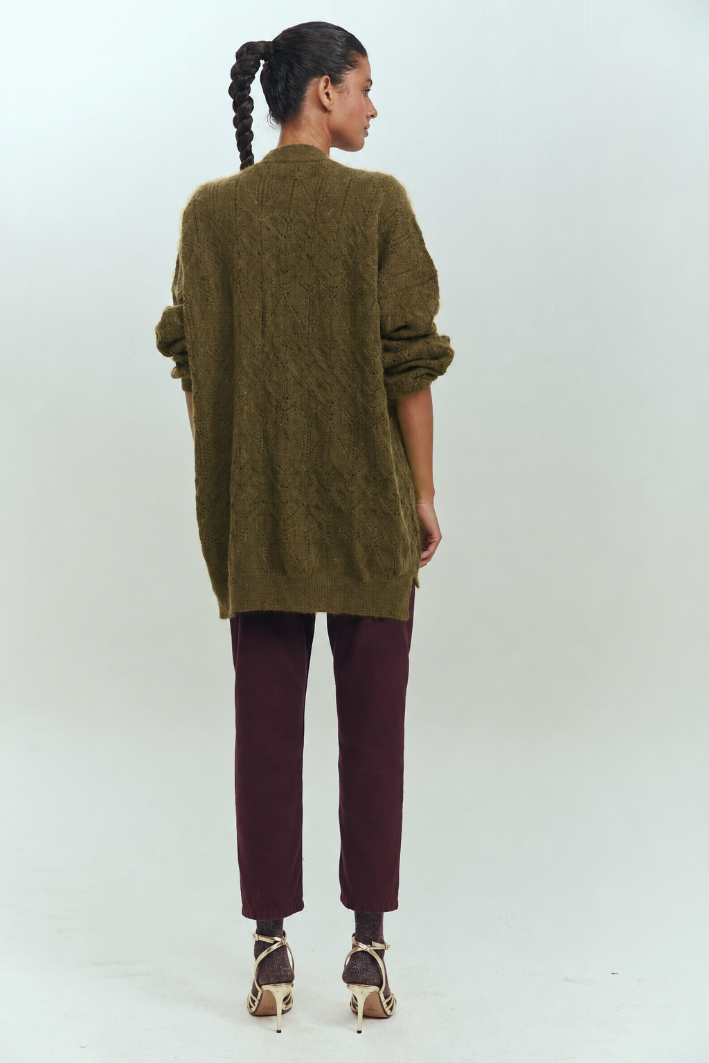 DIANA CARDIGAN OLIVE