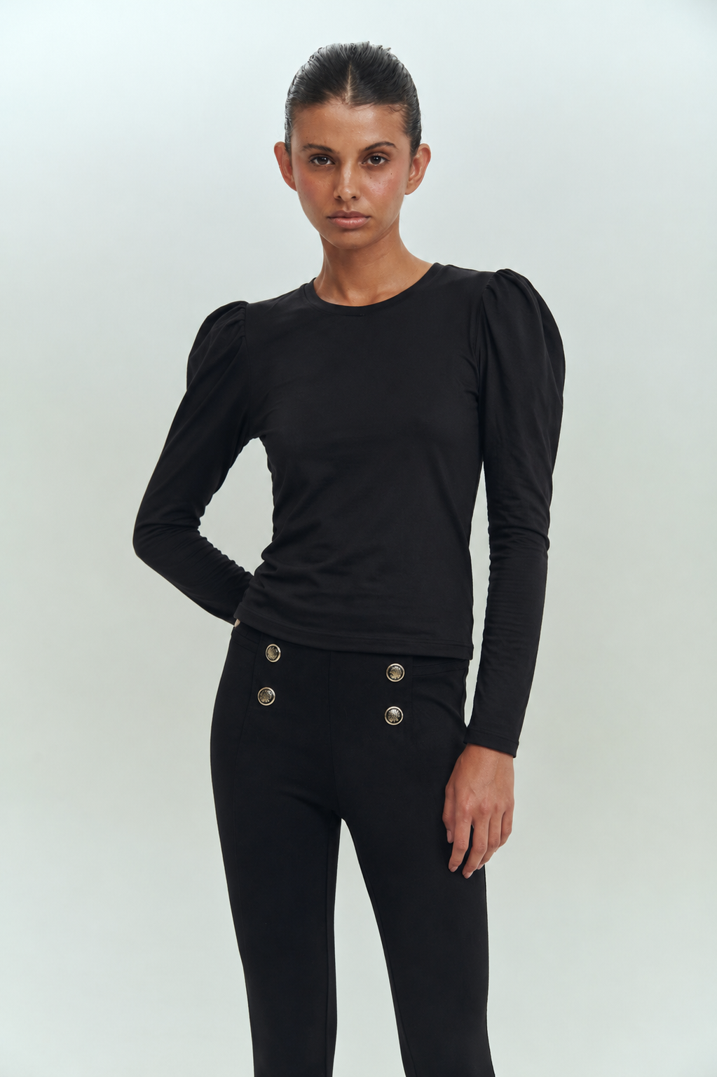 CHARLOTTE T-SHIRT BLACK