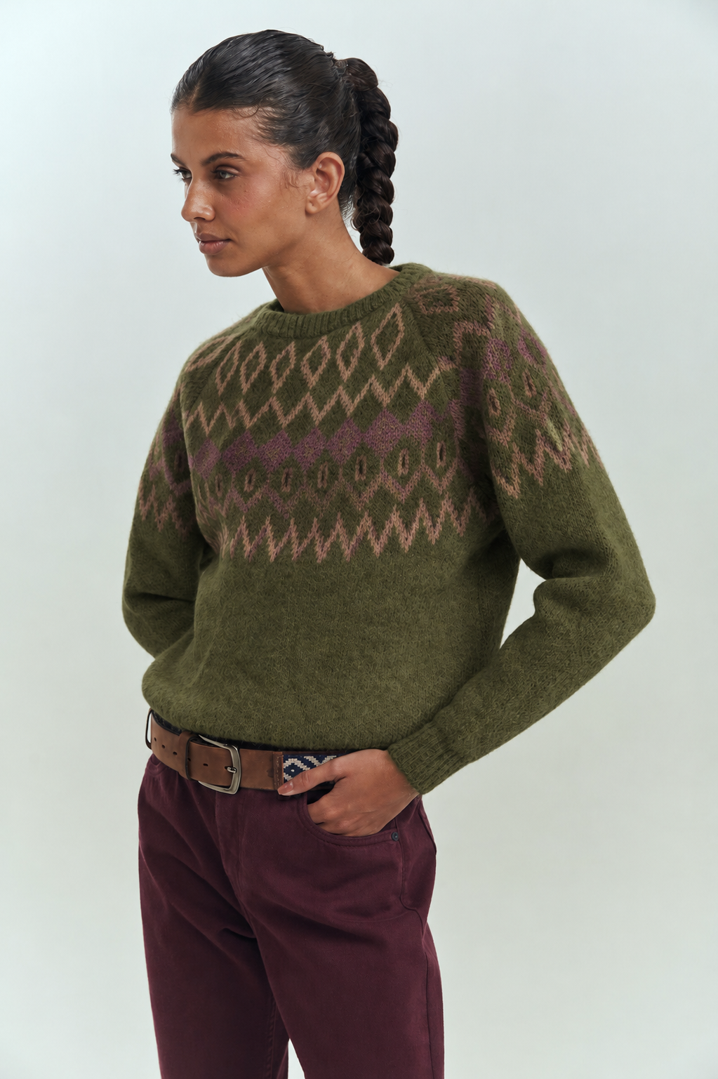 ANNE SWEATER OLIVE