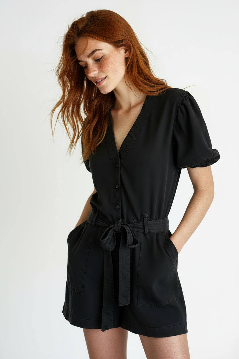 Dean Romper Black