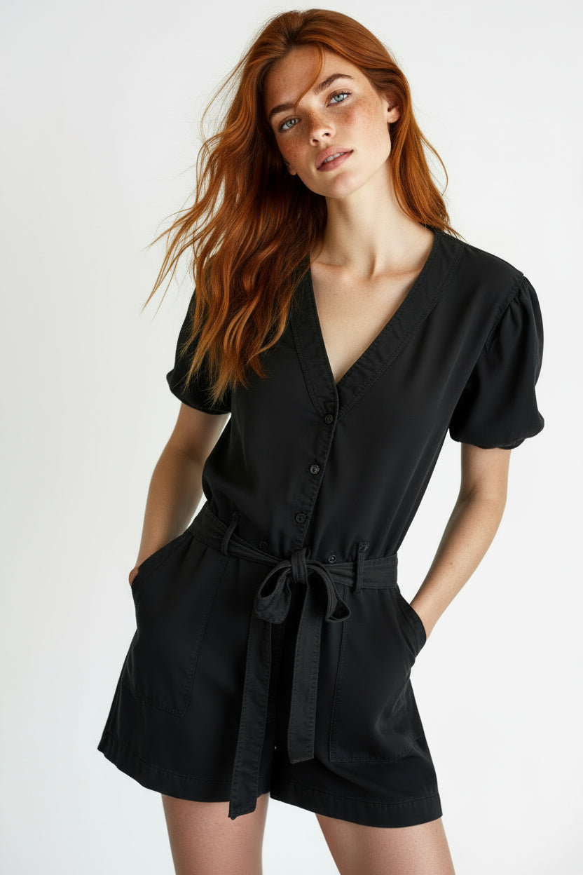 Dean Romper Black