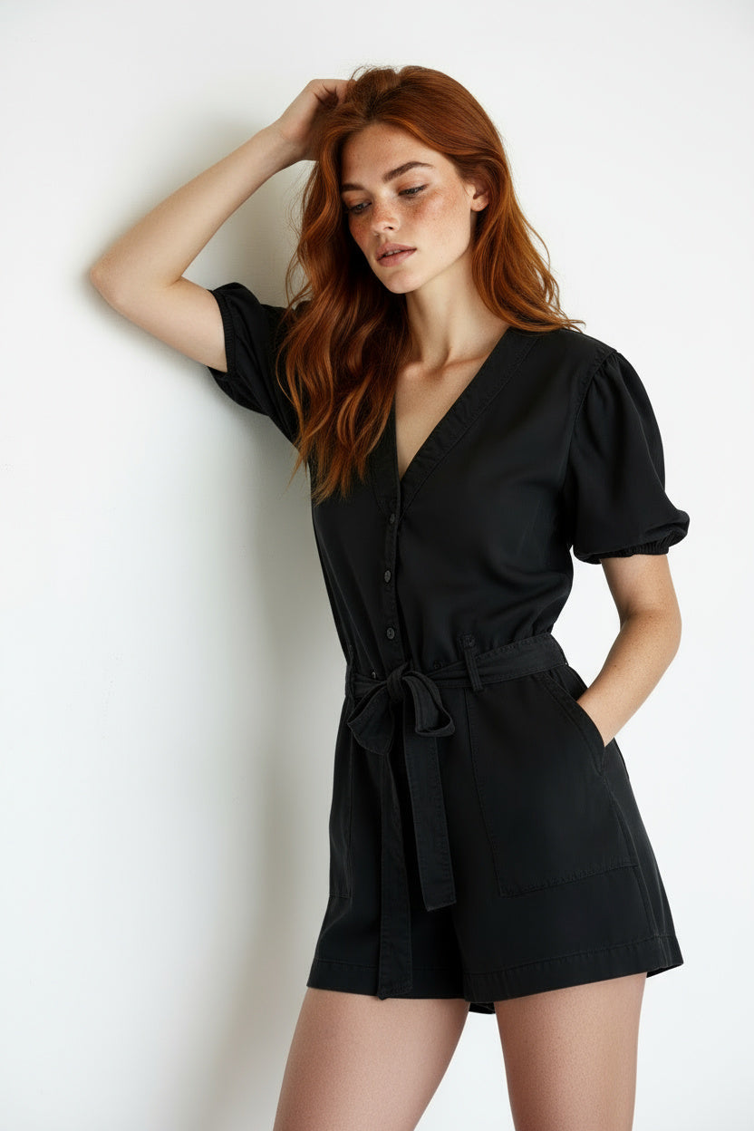 Dean Romper Black