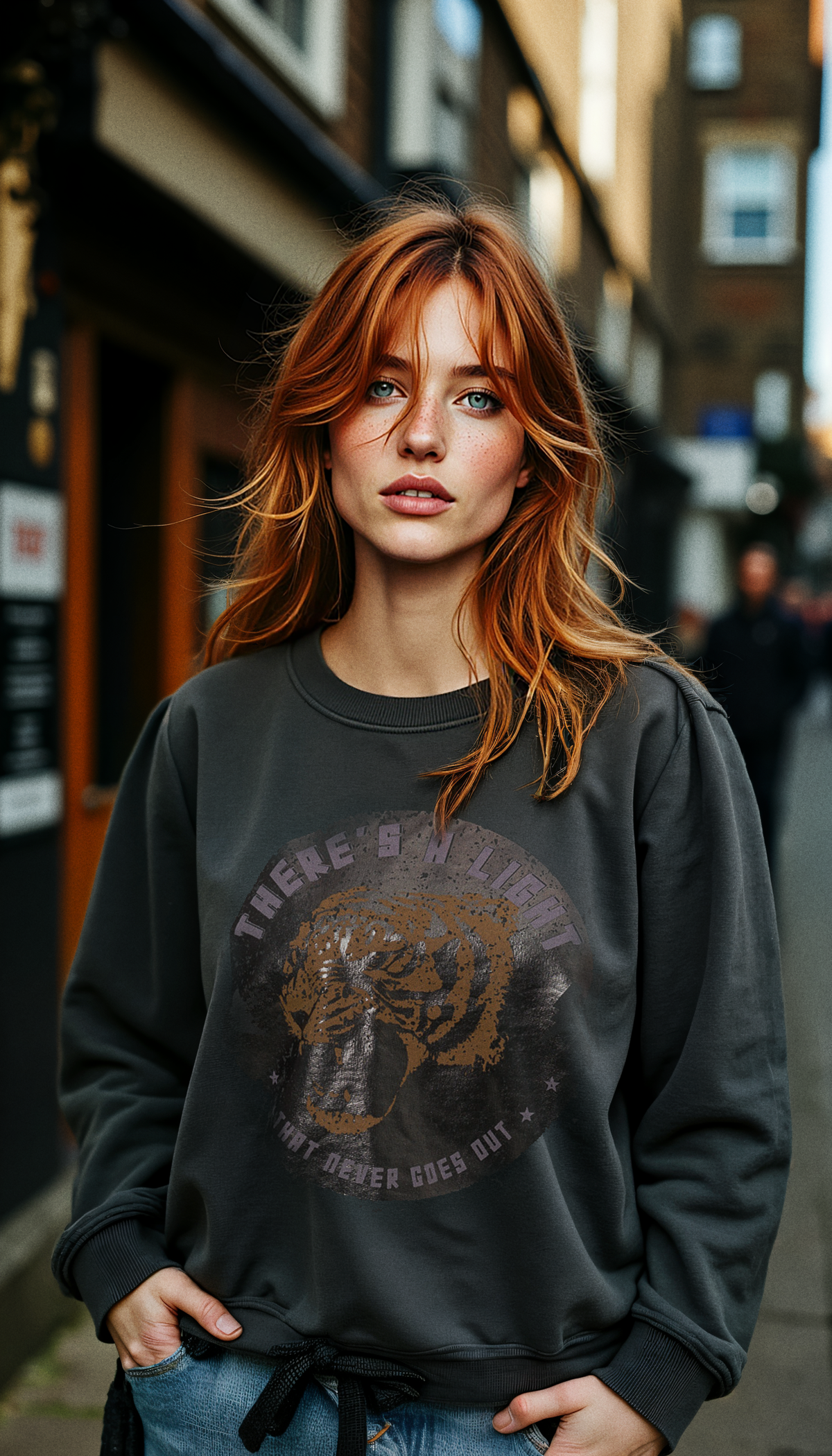 EASY TIGER SWEATSHIRT GREY