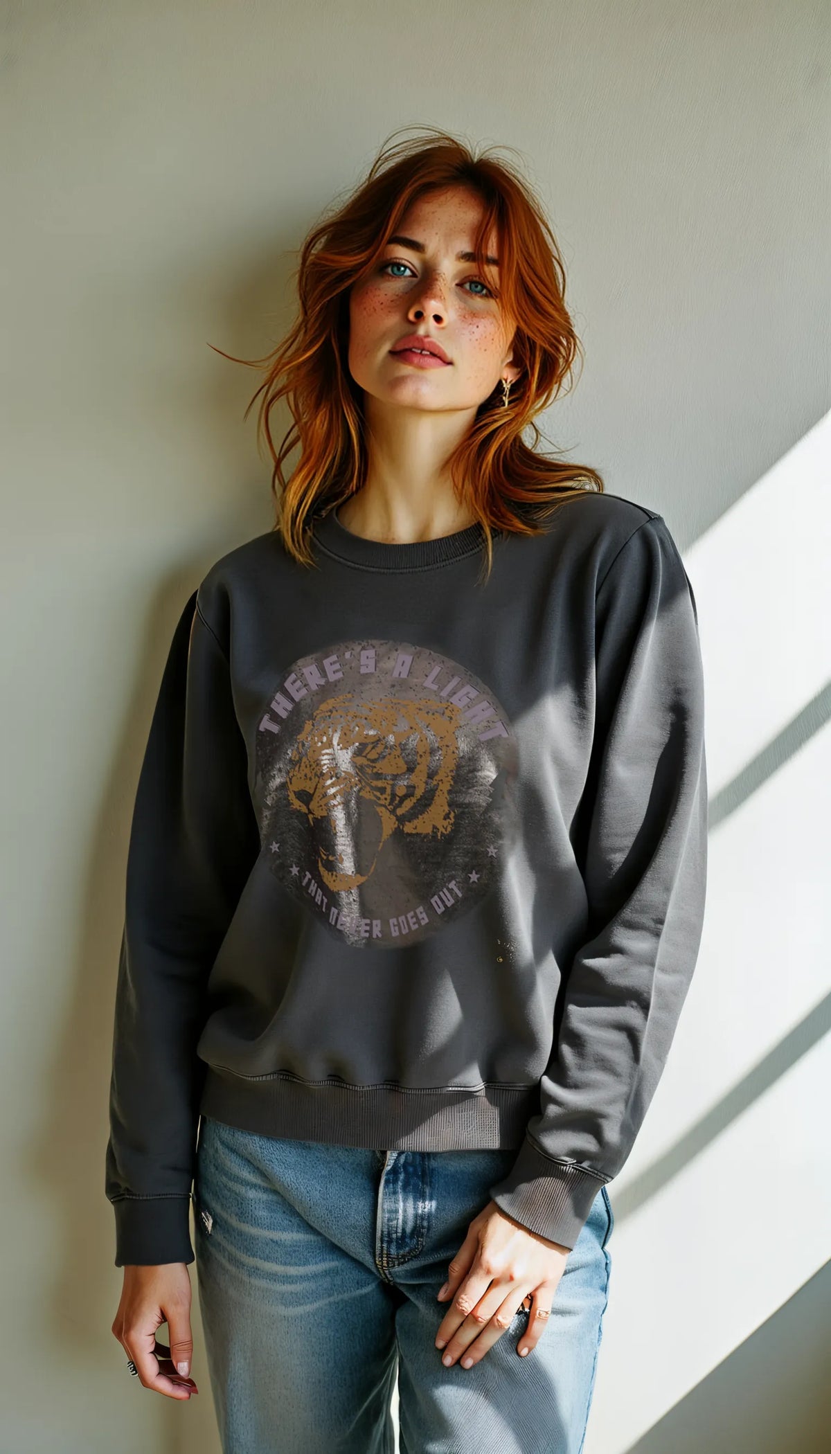 EASY TIGER SWEATSHIRT GREY