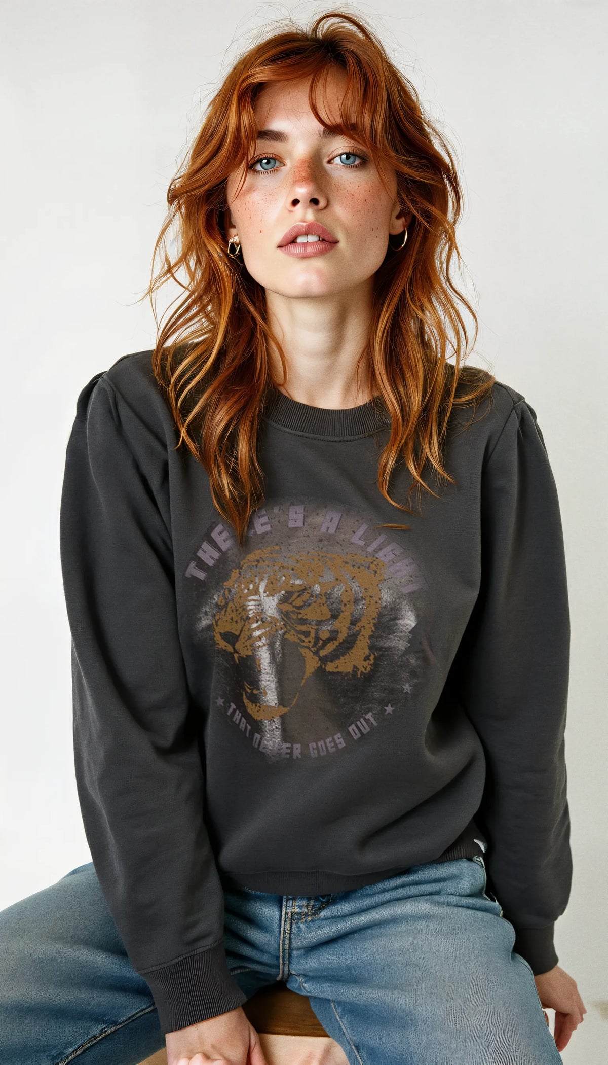 EASY TIGER SWEATSHIRT GREY