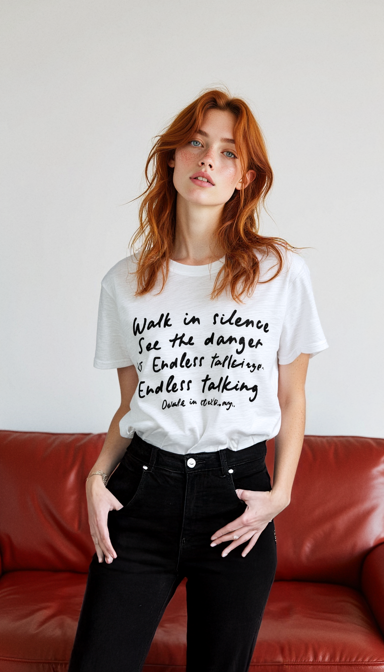 WALK IN SILENCE T-SHIRT WHITE