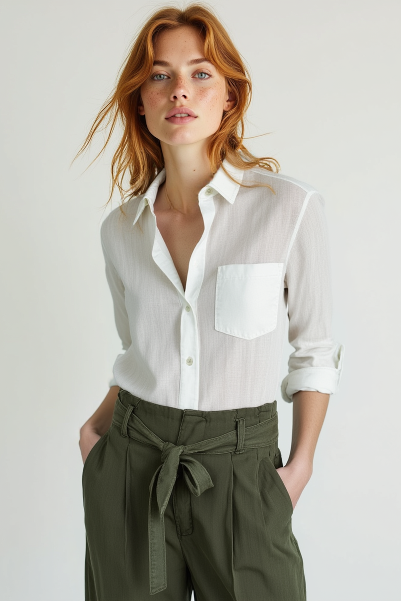 Naomie Trouser Olive