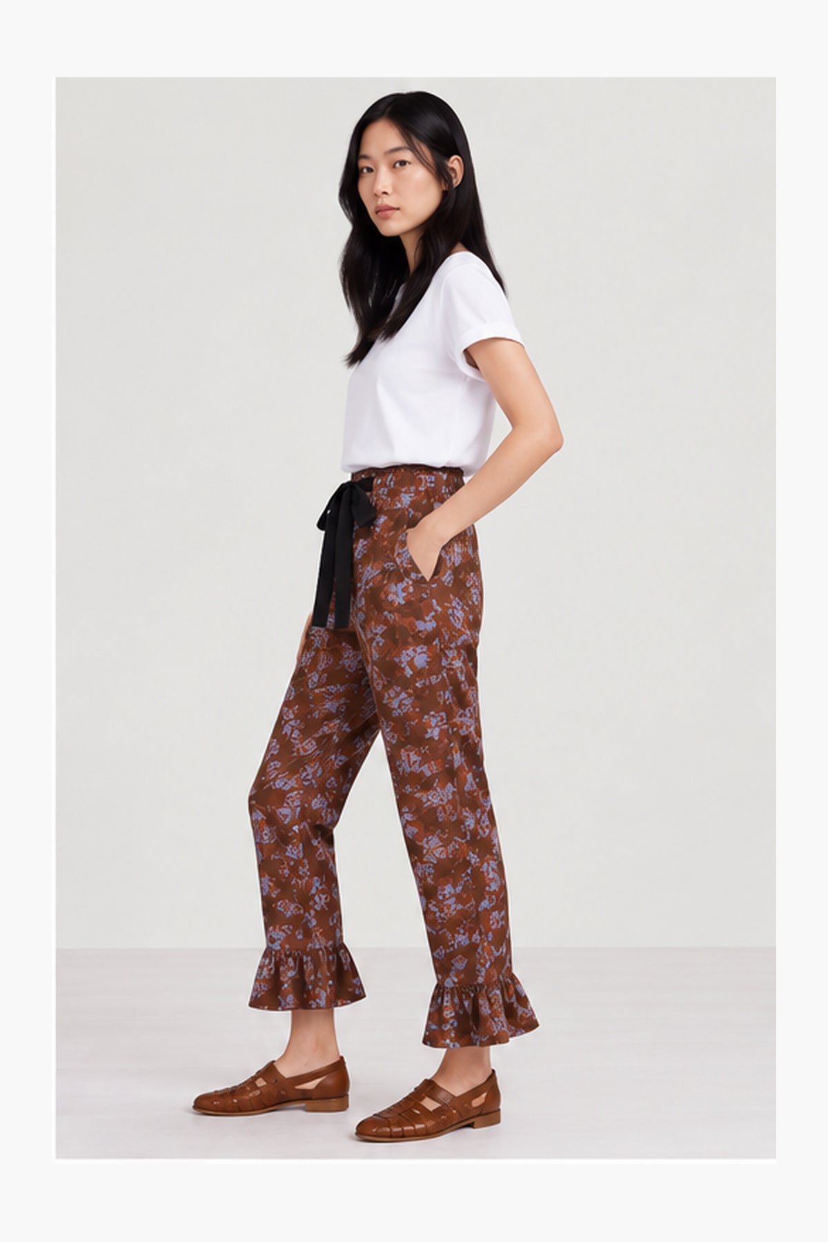 ABBEY JOGGER FLOWER