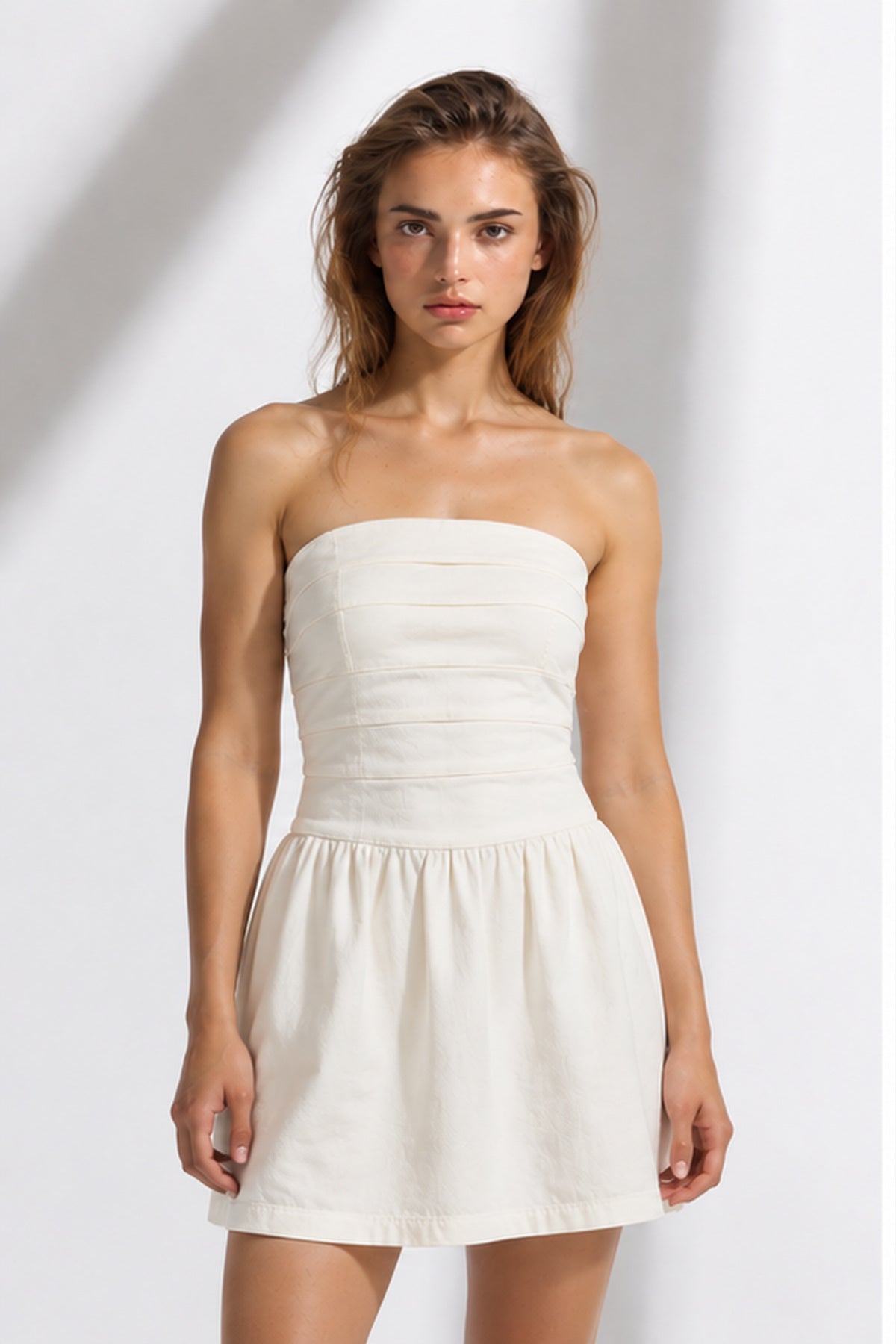 LUISA DRESS OFF WHITE